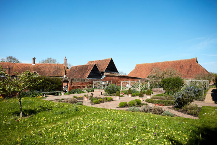 The Tudor walled garden