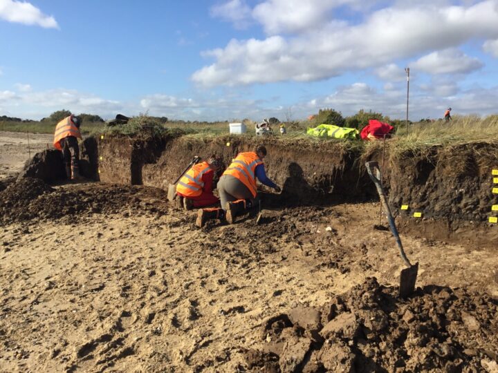 The Tudor blockhouse site