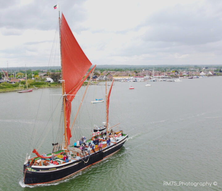 Topsail Charters sailing barge by RM75 photography