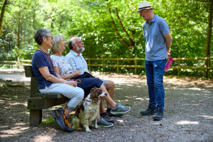 Meet and greet dog walkers at Thorndon