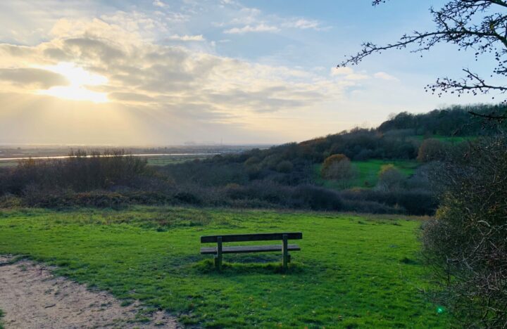 Enjoy the sweeping views at Hadleigh