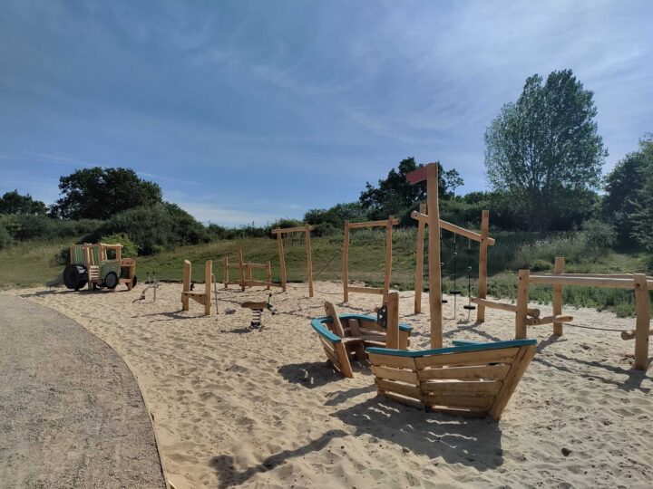 New play equipment at Great Notley Country Park