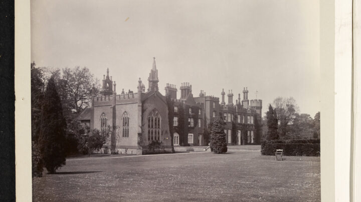 Danbury Palace lawn, Essex Record Office