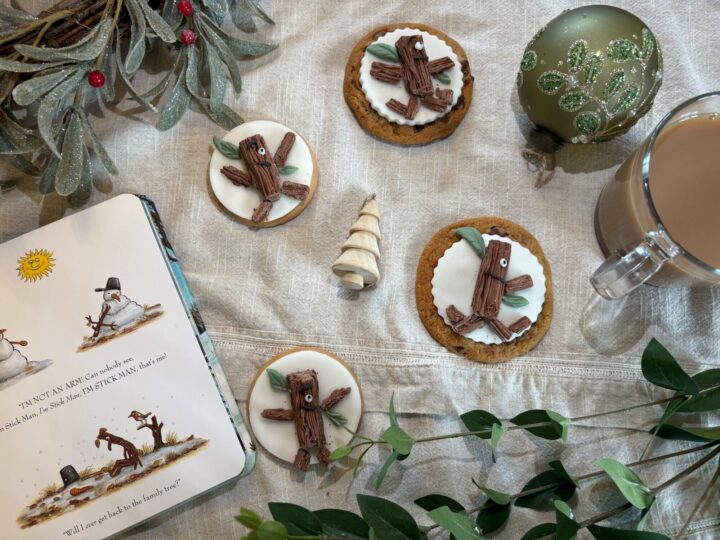 Make at home Stick Man cookies