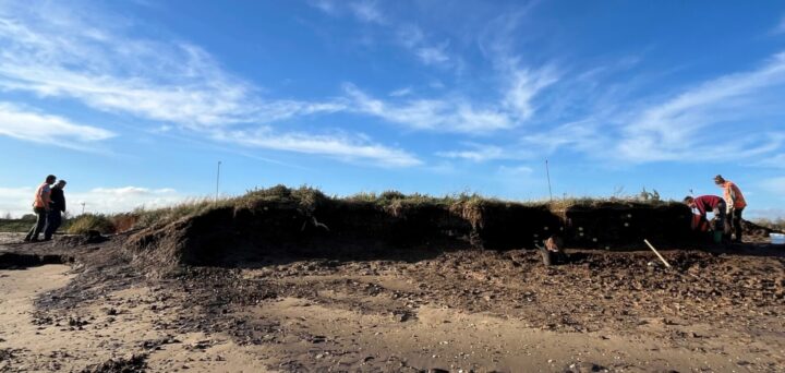 The dig team at Cudmore