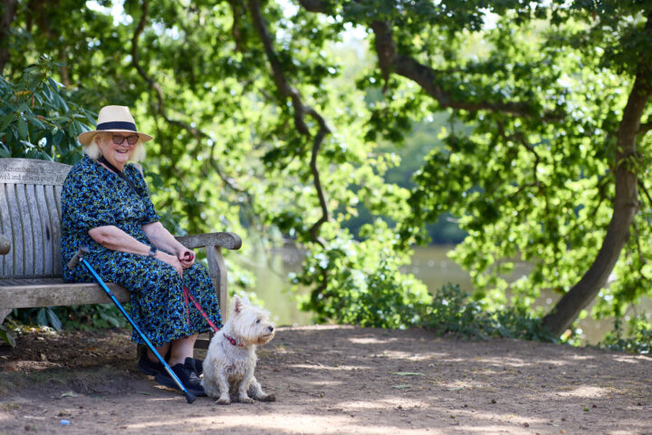 Enjoy a woodland wander and reflection by the lake