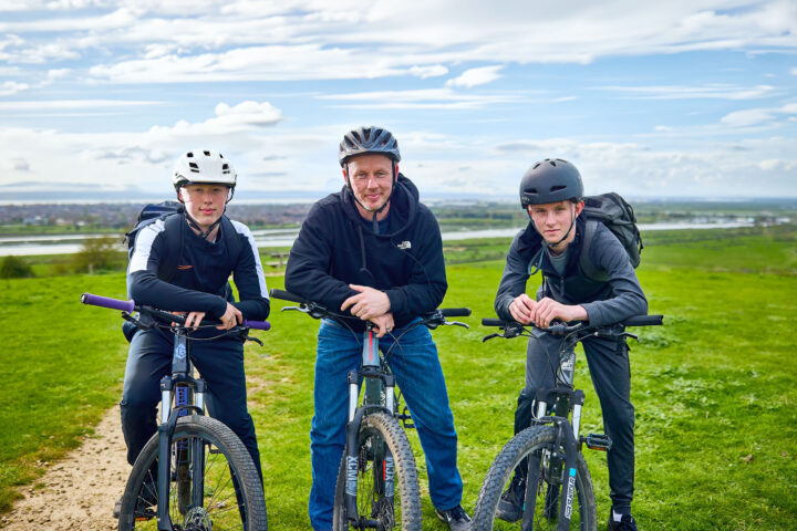 Start cycling at Hadleigh