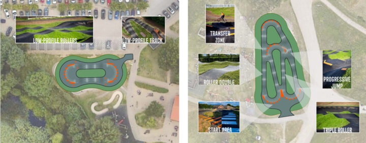 Pump track upgrades at Hadleigh