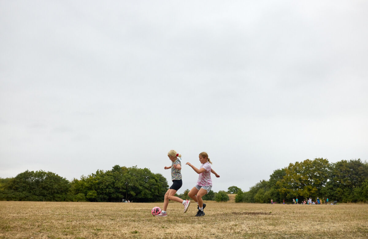 More football on the field