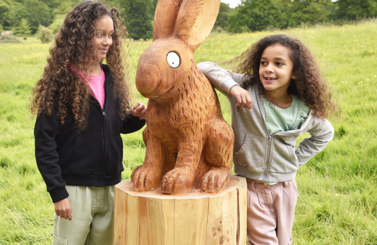 Rabbit and girls