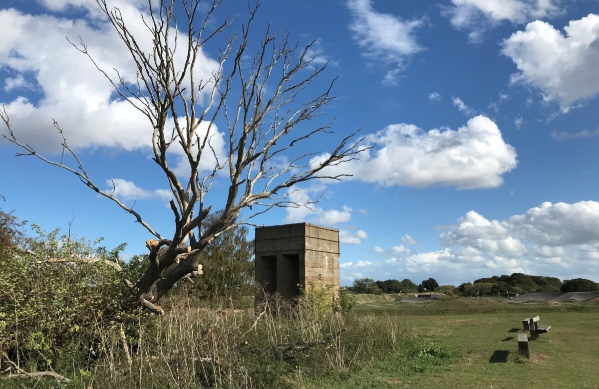 WWII monuments at Hadleigh Park