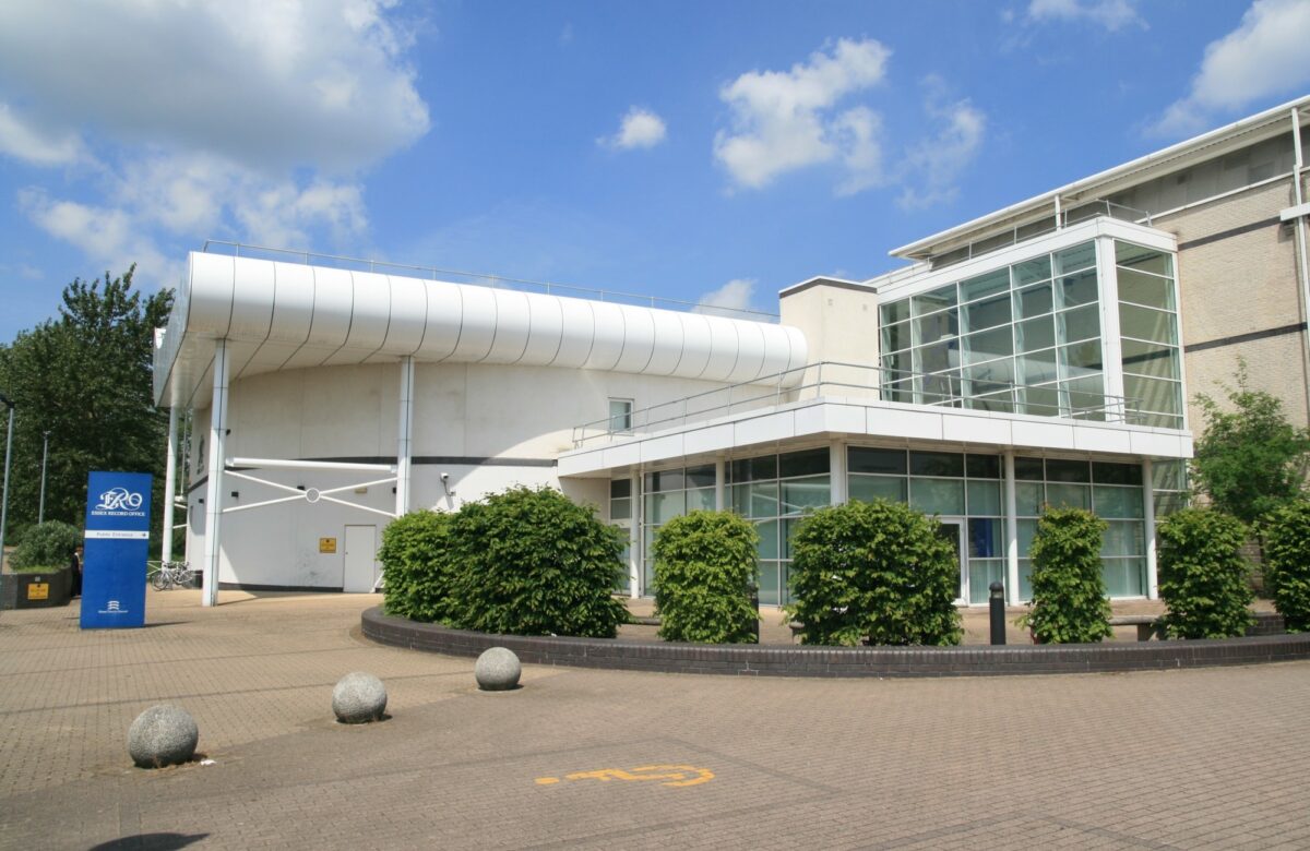 An exterior shot of Essex Record Office