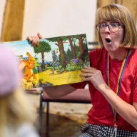 Storytime at Wiggly Bush Cafe, Weald Country Park
