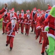 Braintree and Great Notley Santa Fun Run