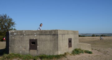 An old military pill box