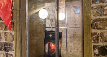 Art on display at Jaywick Martello Tower