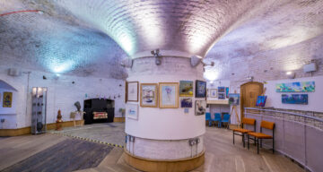 Inside Jaywick Martello Tower
