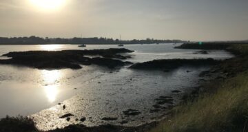 Low tide on the Crouch at Marsh Farm