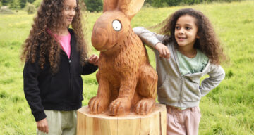 Rabbit and girls