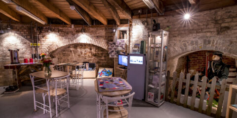 The cafe at Jaywick Martello Tower