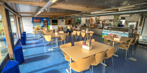 The cafe at Great Notley Country Park