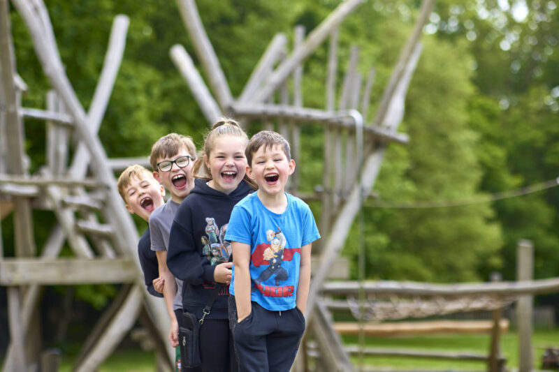 Kids play and trails